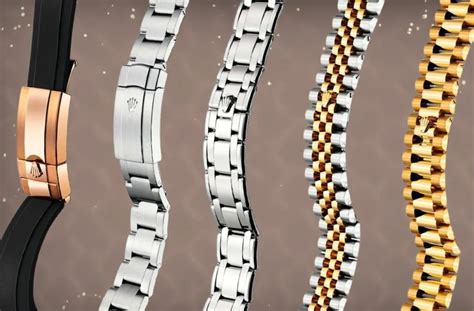 rolex riveted bracelet|different types of rolex bracelets.